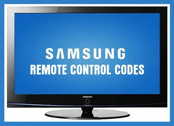 samsung tv remote codes