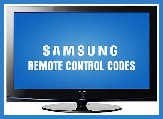 samsung tv remote codes