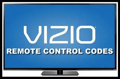 vizio tv remote codes