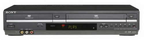 sony dvd vcr combo