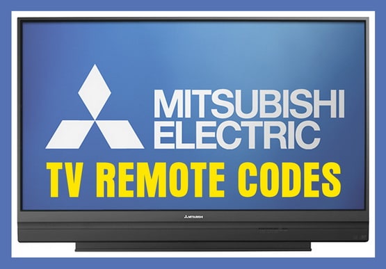 Mitsubishi TV Remote Codes