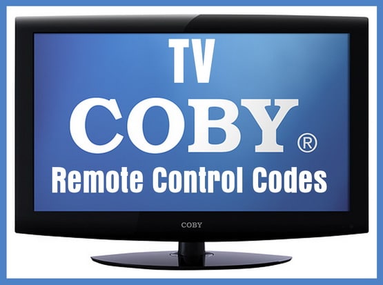 COBY TV Remote Control Codes
