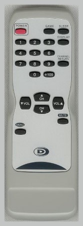 Durabrand TV remote control