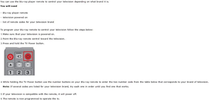 Use Samsung Blu-Ray Remote Control To Control TV