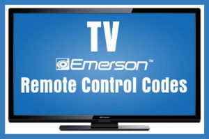 Remote Control Codes For Emerson TVs | Codes For Universal Remotes