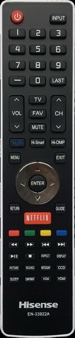 Hisense OEM TV Remote