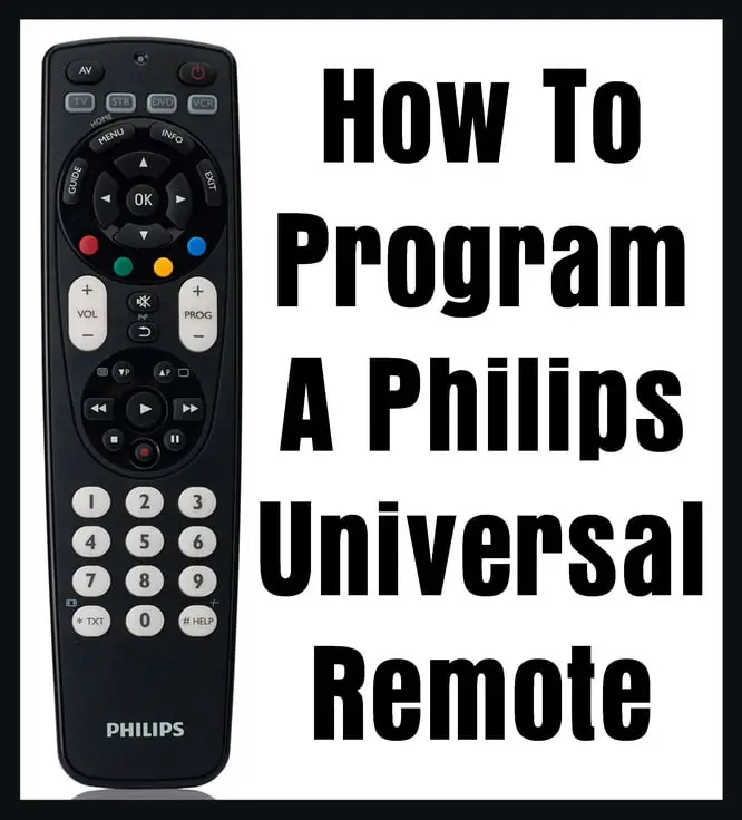 How To Program A Philips Universal Remote | Codes For Universal Remotes