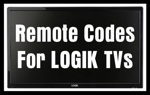 Remote Codes For Logik TVs