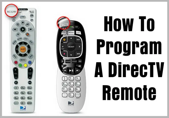 How to program directv remote