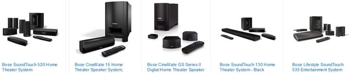 Bose Home Theater Systems
