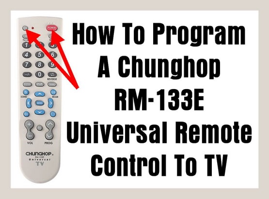 CHUNGHOP RM-133E Universal Remote