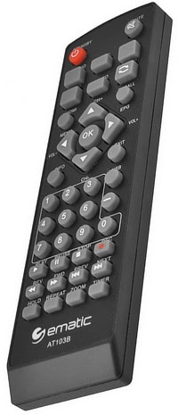 EMATIC TV BOX replacement remote