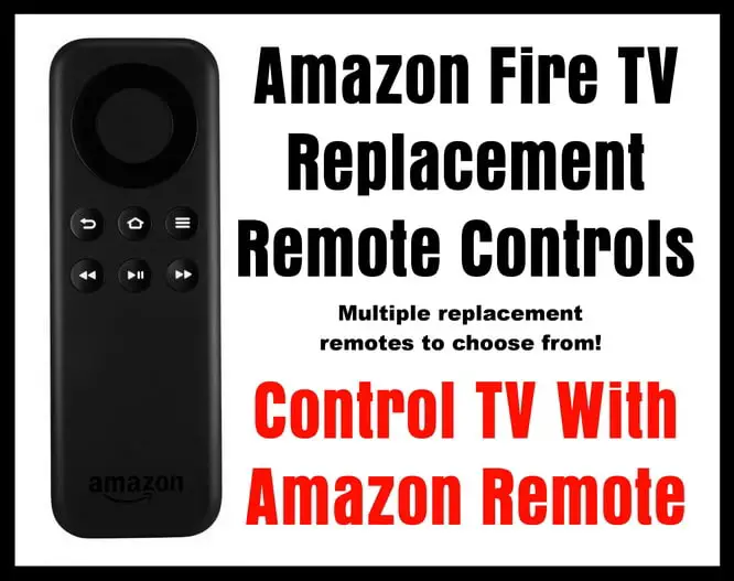 Amazon Fire TV Replacement Remote Controls - Control TV With Amazon Remote