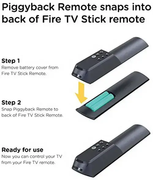 TV Remote Add on for Fire TV Alexa